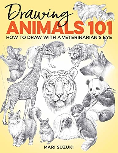 Drawing Animals 101 by Mari Suzuki cover