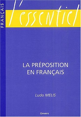 La préposition en français by Ludo Melis cover