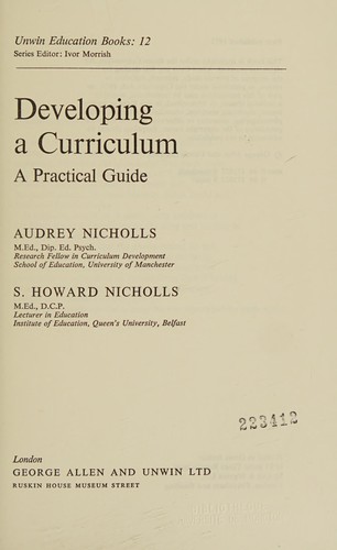 Developing a curriculum