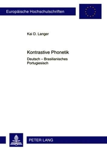 Kontrastive Phonetik by Kai D. Langer cover
