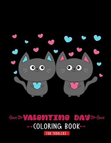Valentine Day Coloring Book for Toddlers