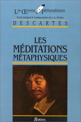 Les méditations métaphysiques by René Descartes cover