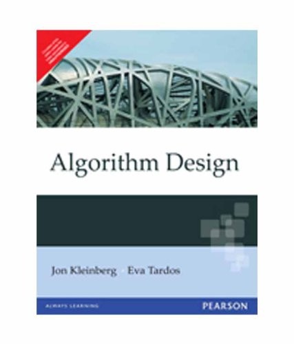 Algorithm Design (ISBN: 9788131703106)