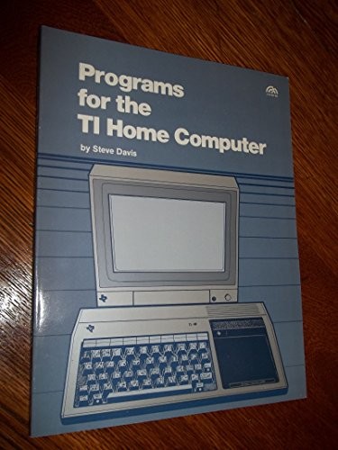 Programs for the TI home computer