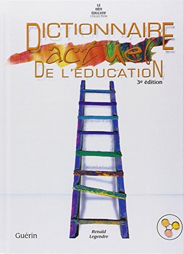 Dictionnaire actuel de l'éducation by  cover