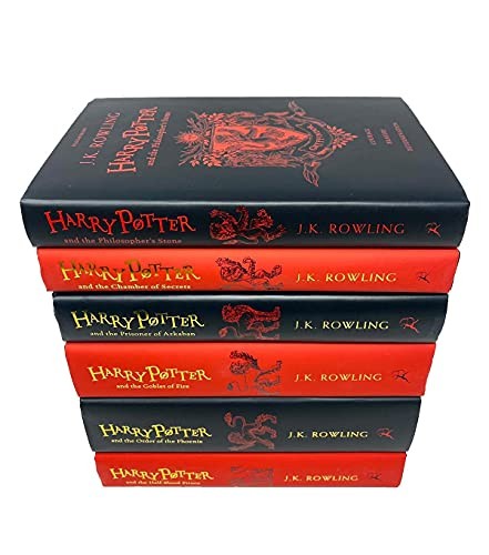 Harry Potter and the Half-Blood Prince / The Order Of The Pheonix / Chamber of Secrets / The Philosopher's Stone / The Goblet Of Fire /The Prisoner of Azkaban by J. K. Rowling cover