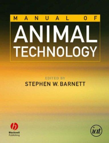 Manual of Animal Technology by Stephen W. Barnett cover