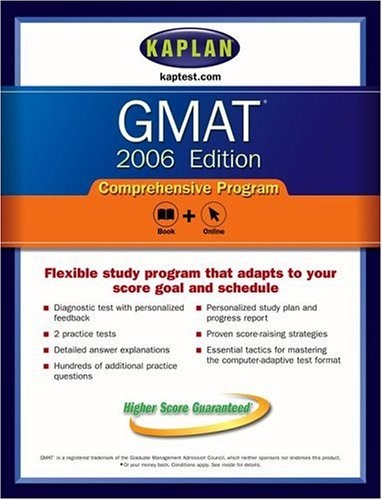 Kaplan GMAT comprehensive program