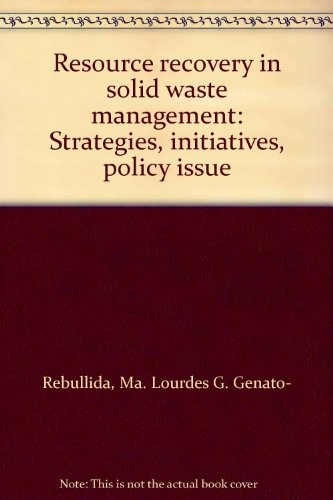 Resource recovery in solid waste management