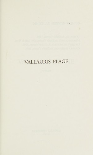Vallauris plage by Nicolas Rey cover