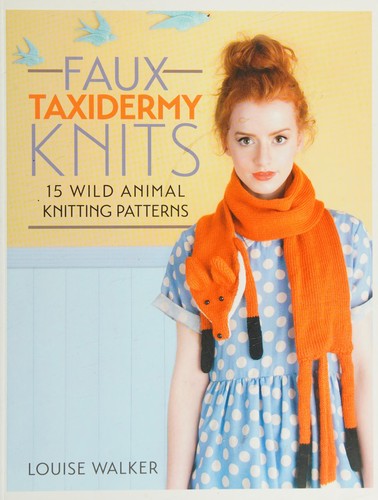 Faux taxidermy knits