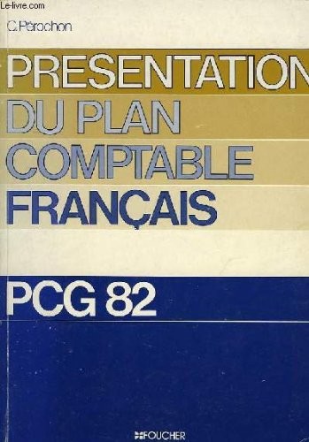 Présentation du plan comptable français by Claude Pérochon cover