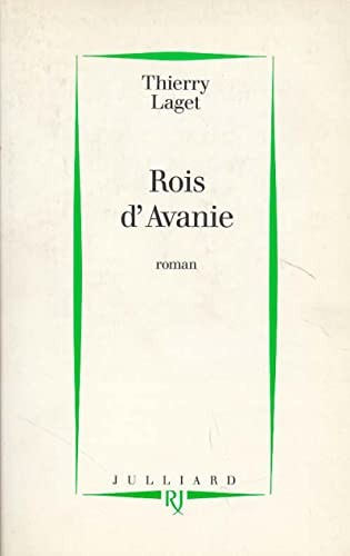 Rois d'Avanie by Thierry Laget cover
