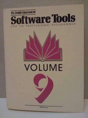 Dr. Dobb's Journal of Software Tools by Dr Dobbs Journ cover