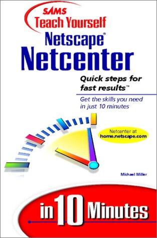 Netscape Netcenter in 10 Minutes
