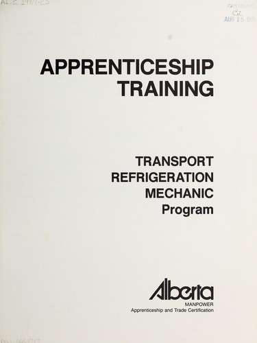 Transport refrigeration mechanic program