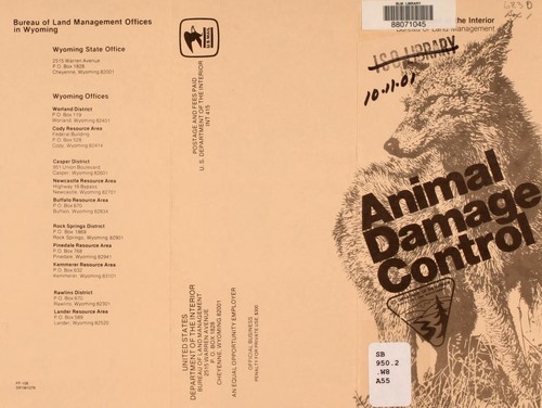 Animal damage control by  cover
