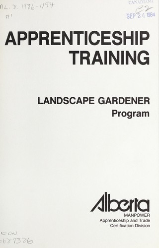 Landscape gardener program
