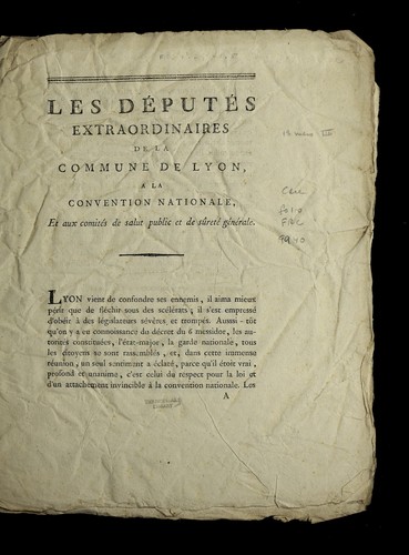 Les de pute s extraordinaires de la commune de Lyon by Lyon (France) cover