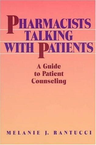 Pharmacists talking with patients