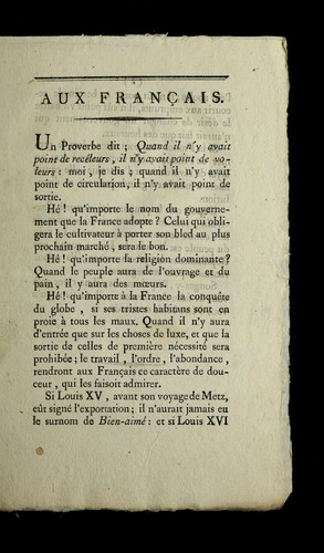 Aux Franc ʹais