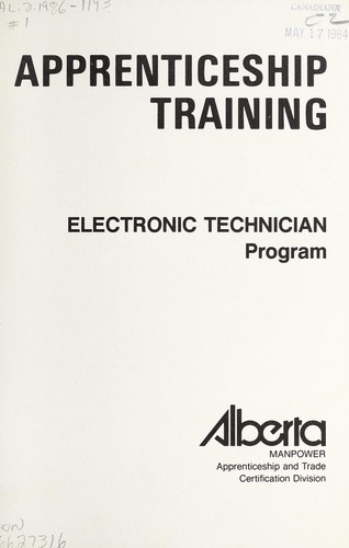 Electronic technician program