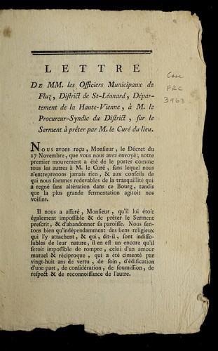 Lettre