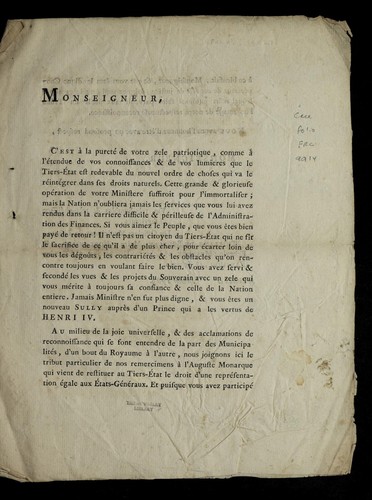 Monseigneur by Lisieux (France) cover