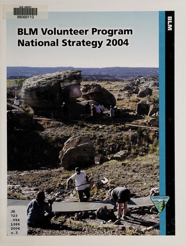 BLM volunteer program national strategy 2004