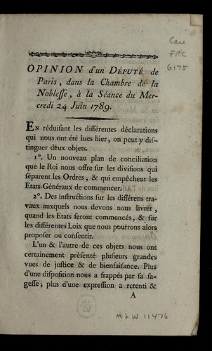 Opinion d'un de pute  de Paris by Paris (France) cover
