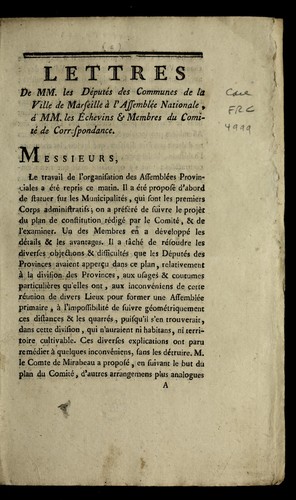 Lettres
