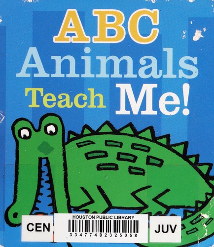 ABC animals teach me! by Maureen Roffey cover
