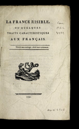 La France risible by  cover