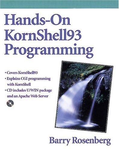 Hands-On KornShell 93 Programming