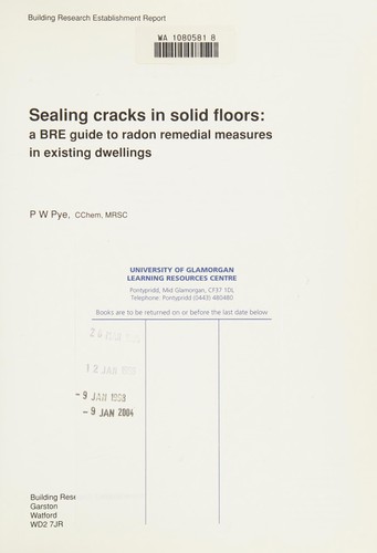 Sealing Cracks in Solid Floors