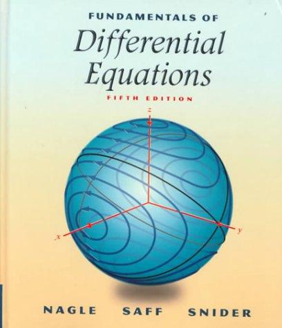 Fundamentals of differential equations