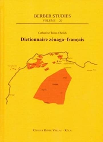Dictionnaire zénaga-français by Catherine Taine-Cheikh cover