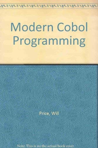 Modern COBOL programming