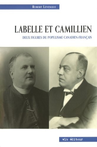 Labelle et Camillien by Robert Lévesque cover