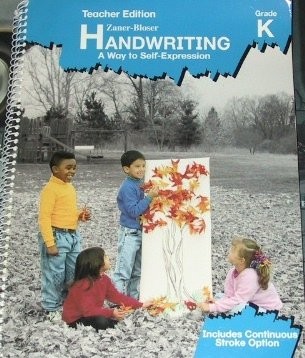 Zaner-Bloser handwriting by Clinton S. Hackney, Pamela J. Farris, Janice T. Jones cover