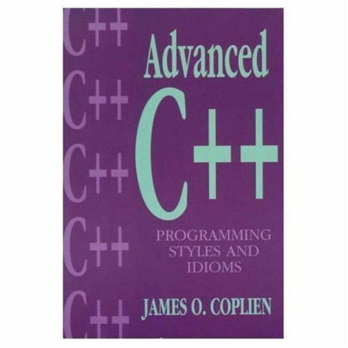 Advanced C₊₊ programming styles and idioms