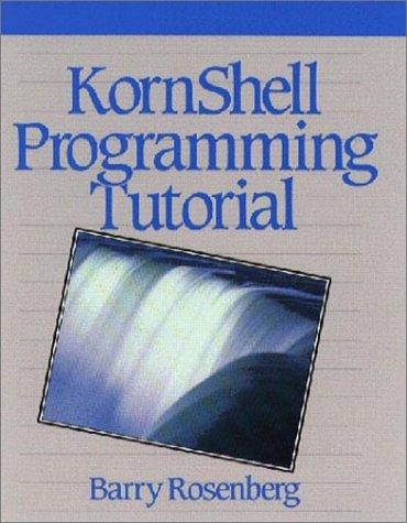 KornShell programming tutorial