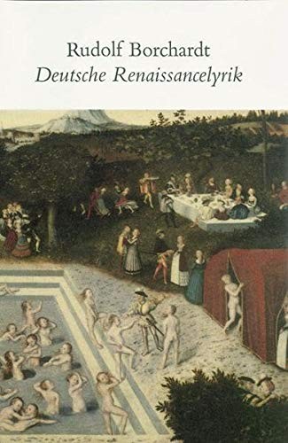 Deutsche Renaissancelyrik by Rudolf Borchardt cover