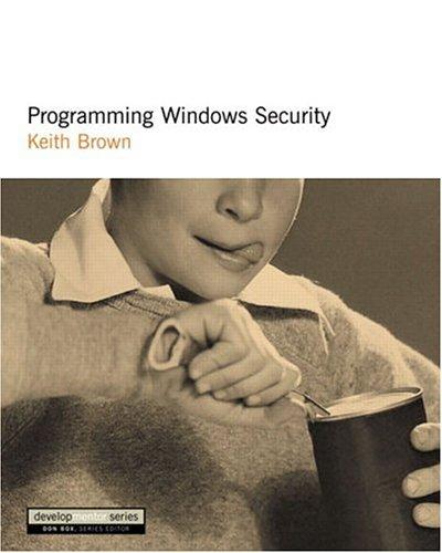 Programming Windows security