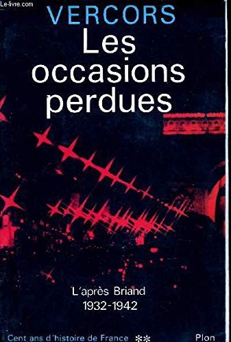 Cent ans d'histoire de France by Vercors cover