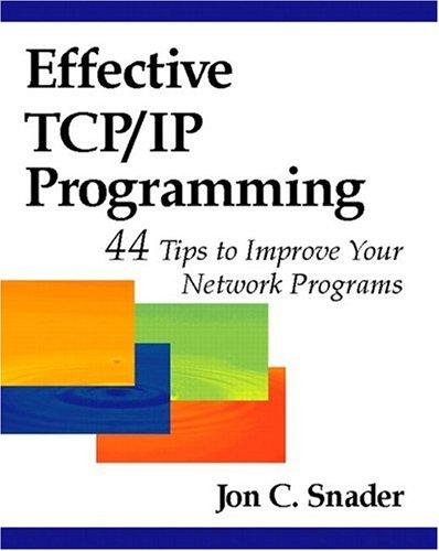 Effective TCP/IP programming