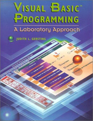 Visual Basic Programming