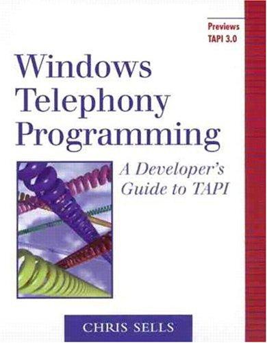Windows telephony programming