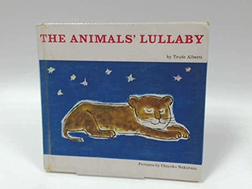 The animals' lullaby by Trude Alberti cover