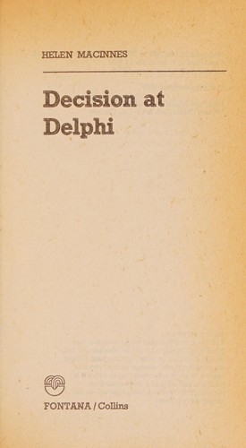 Decision At Delphi (Keith Jennison Book)